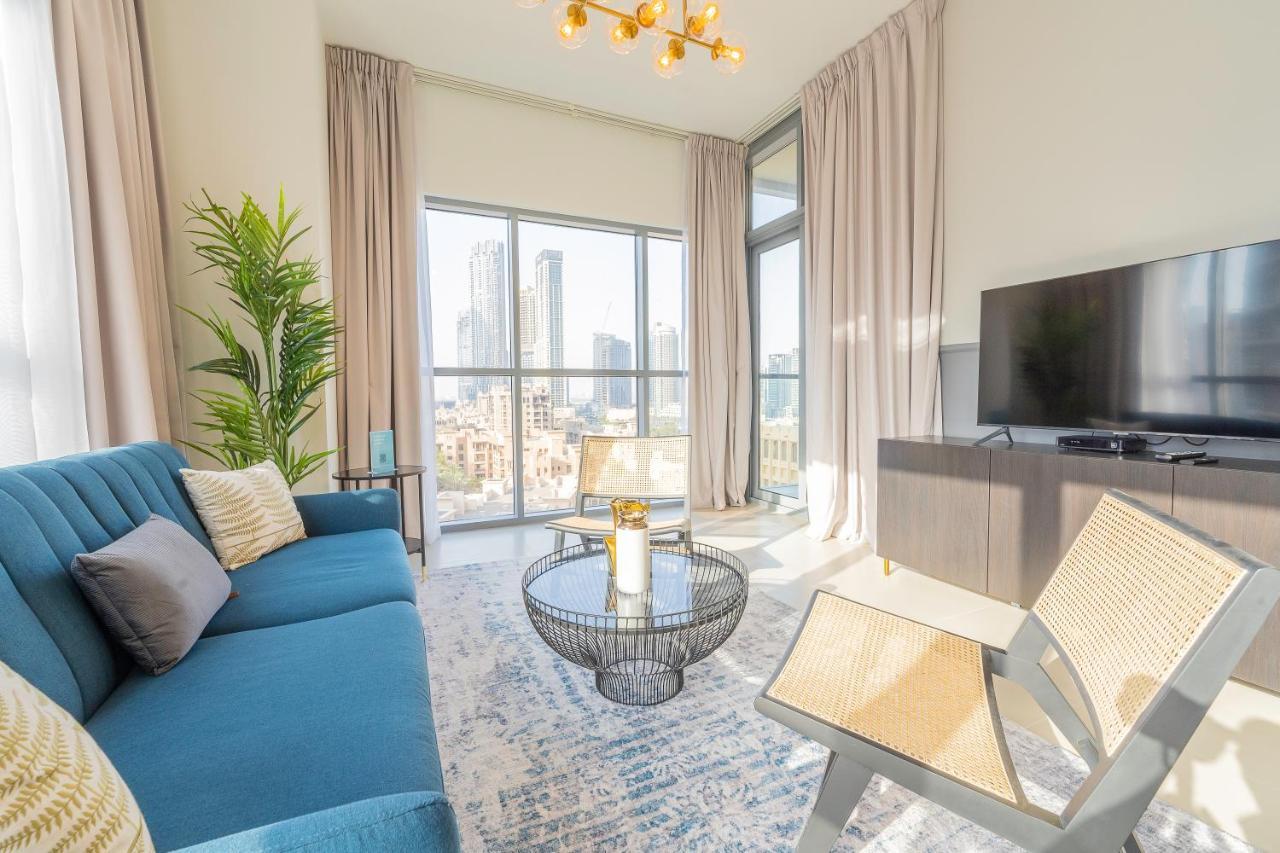 Nouveau Art Deco 3br With Burj & Canal Views Apartment
