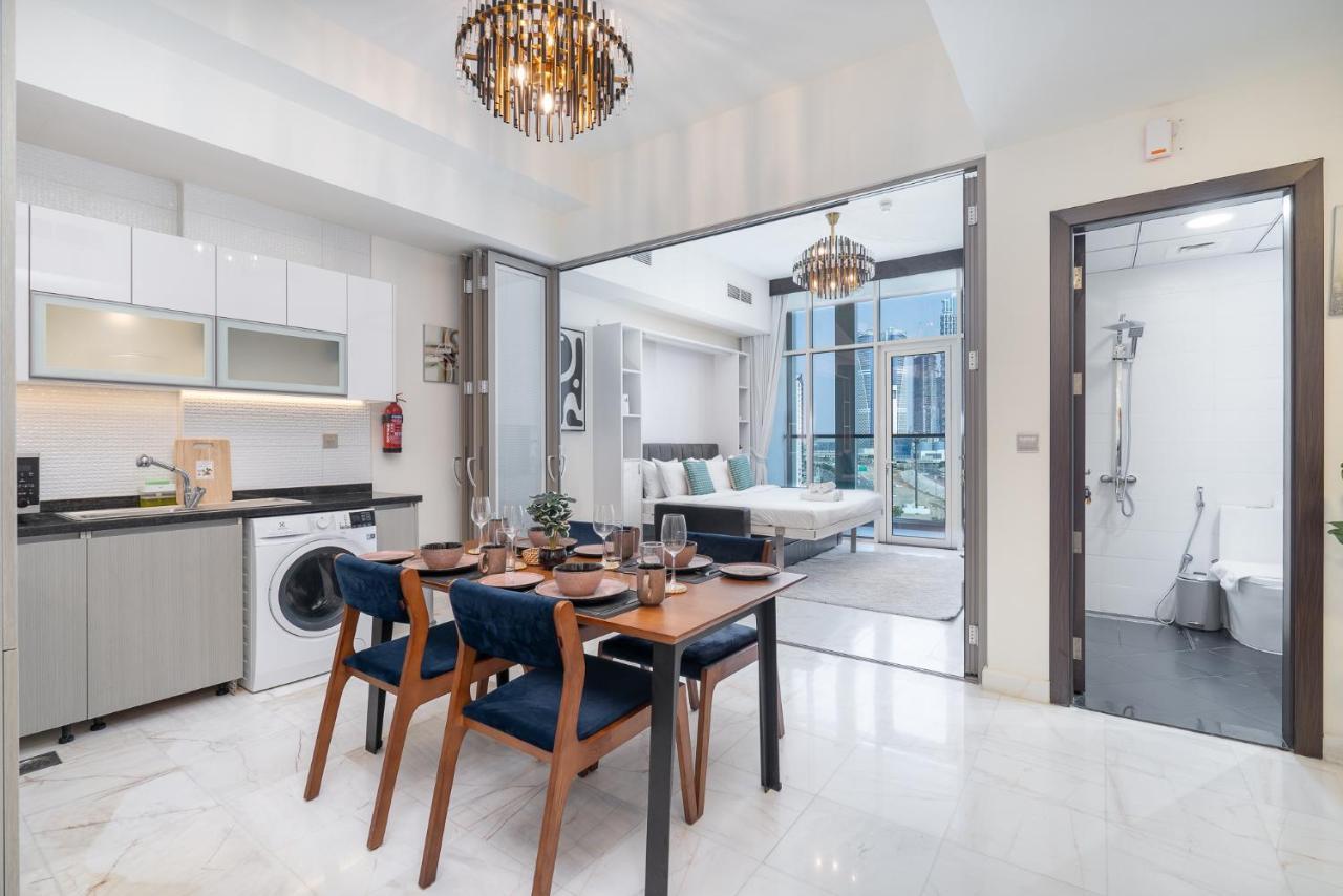 Heaven Crest Homes: Luxury Canal View With Amenities Apartamento Dubai