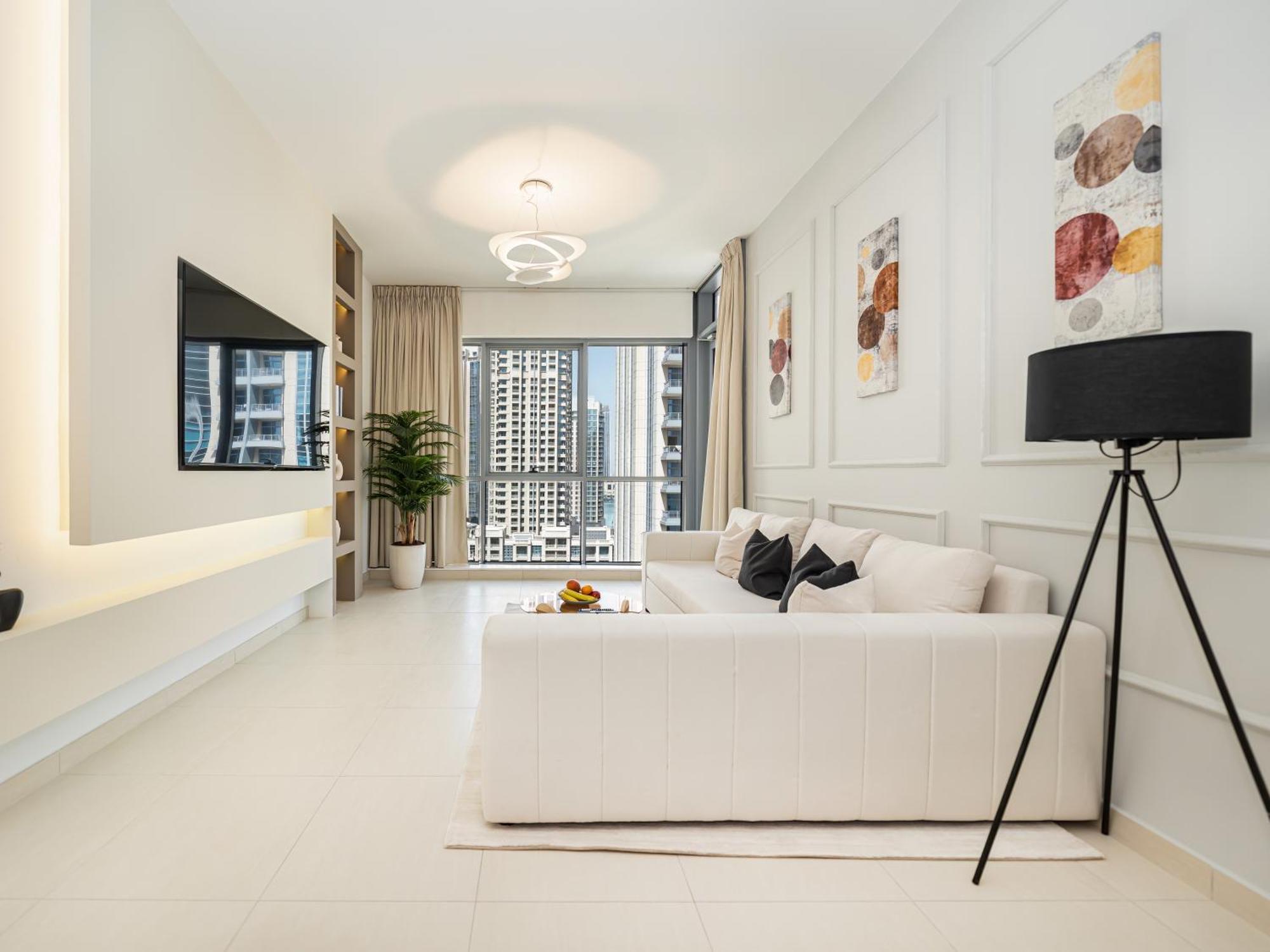 Apartment Stunning & Spacious Central 2bed 2bath Burj View