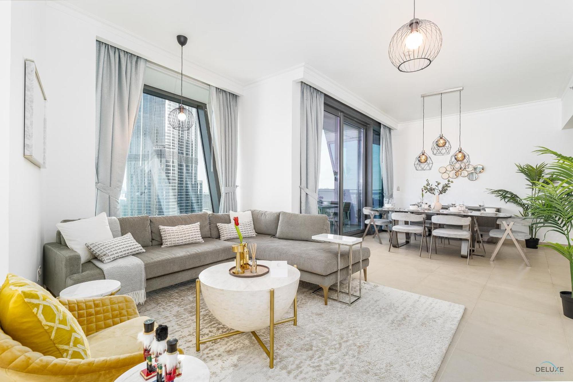 Apartment Gorgeous 2br In Burj Vista Tower 1 Downtown By Deluxe