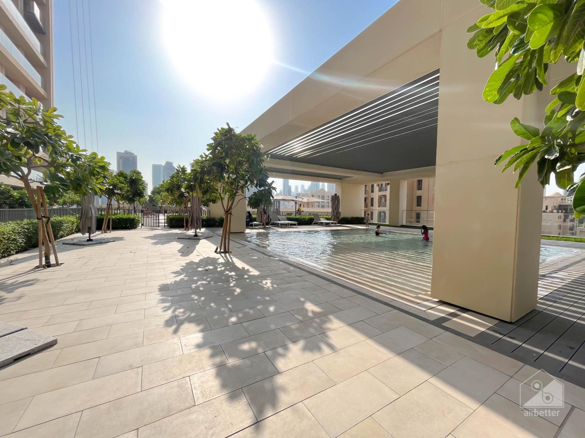 Daire Luxury Burj Royale Balcony Burj Khalifa View
