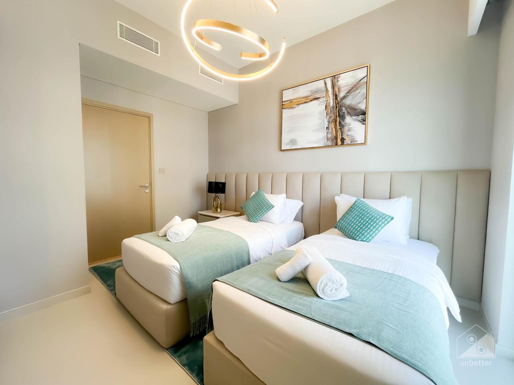Daire Luxury Burj Royale Balcony Burj Khalifa View Dubai