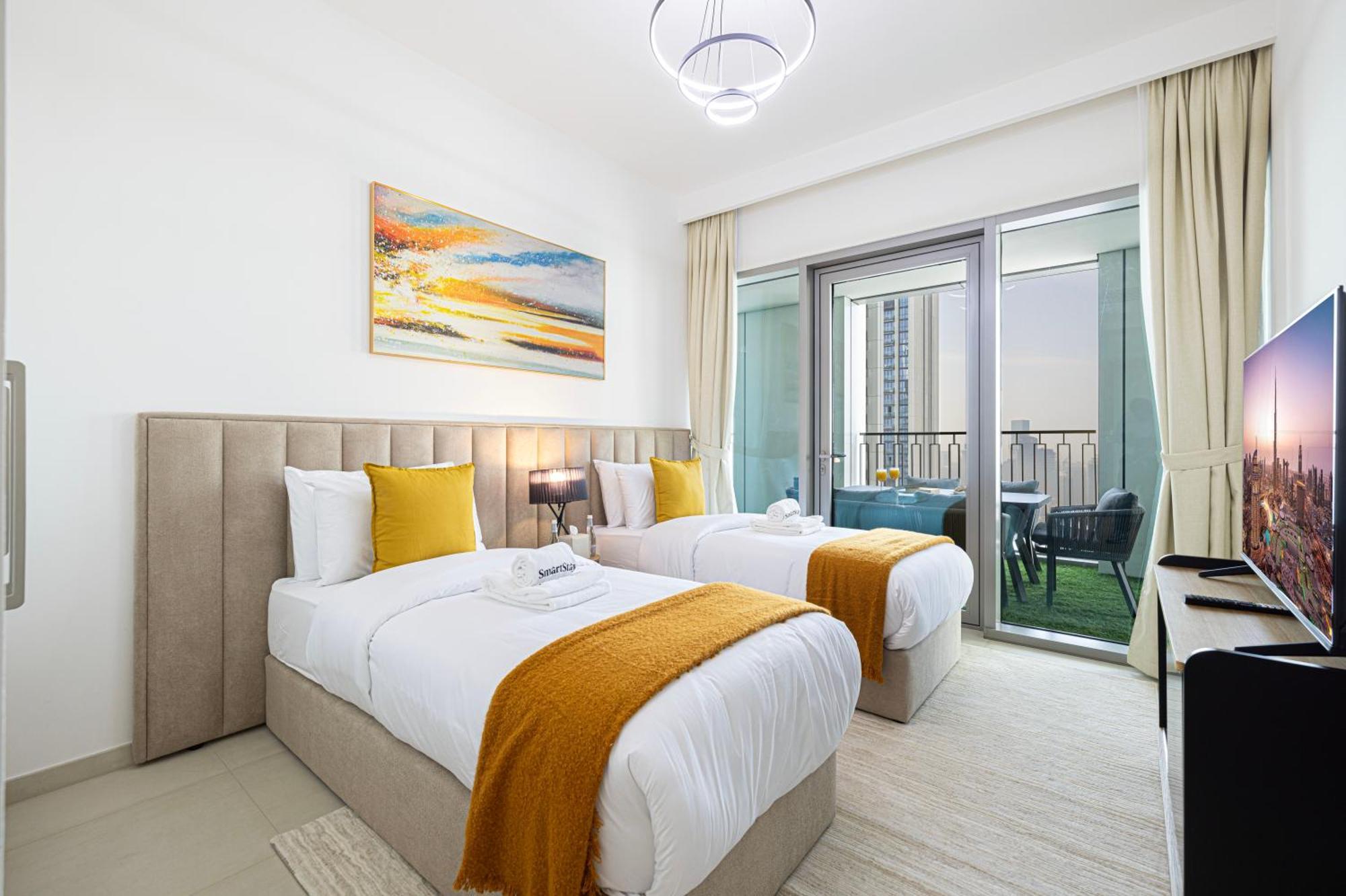 Daire Smartstay At Downtown Views - Burj Khalifa View - Brand New Luxury Dubai