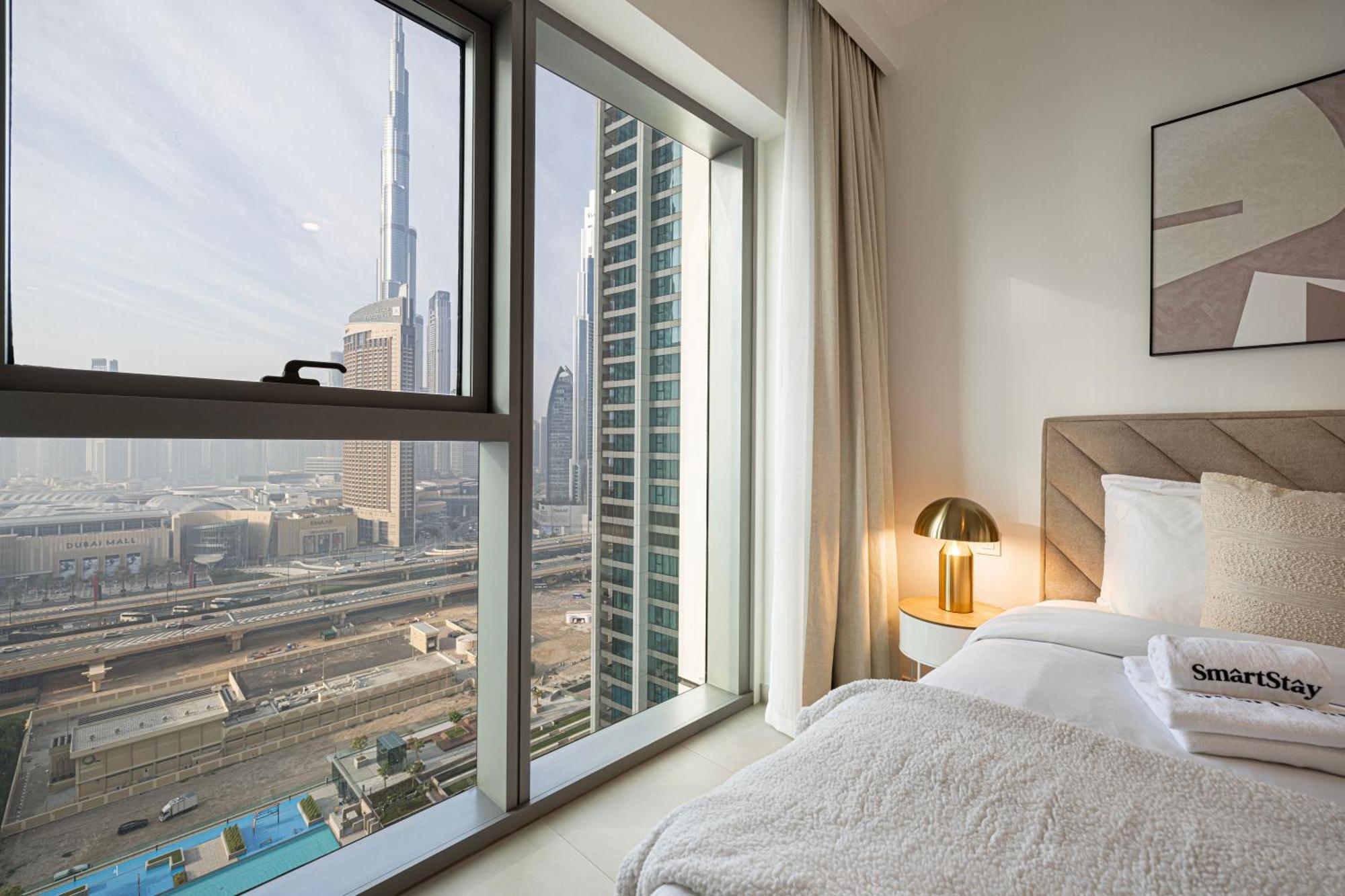 Smartstay At Downtown Views - Burj Khalifa View - Brand New Luxury Daire *