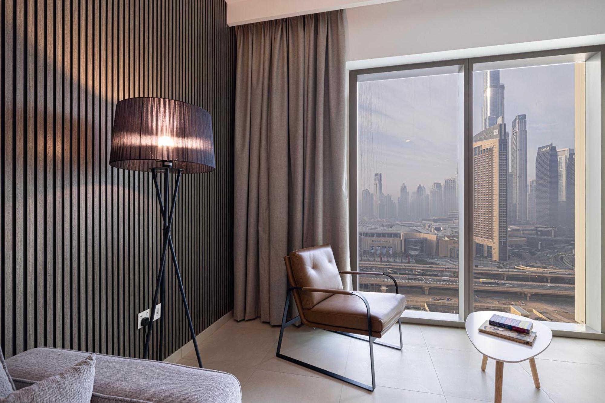 Daire Smartstay At Downtown Views - Burj Khalifa View - Brand New Luxury *