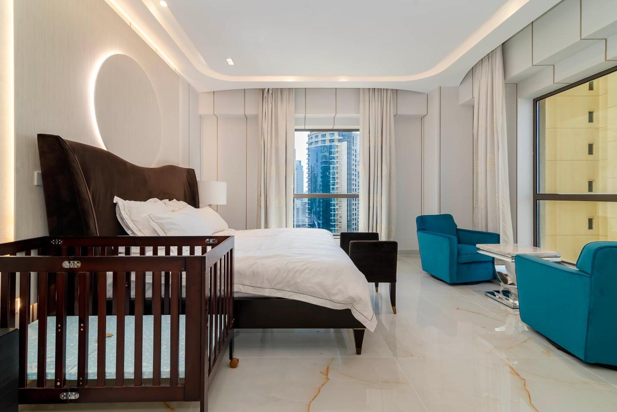 Apartment Usmans 4bdrm Sea View Direct Access Fully Serviced Jbr Dubai