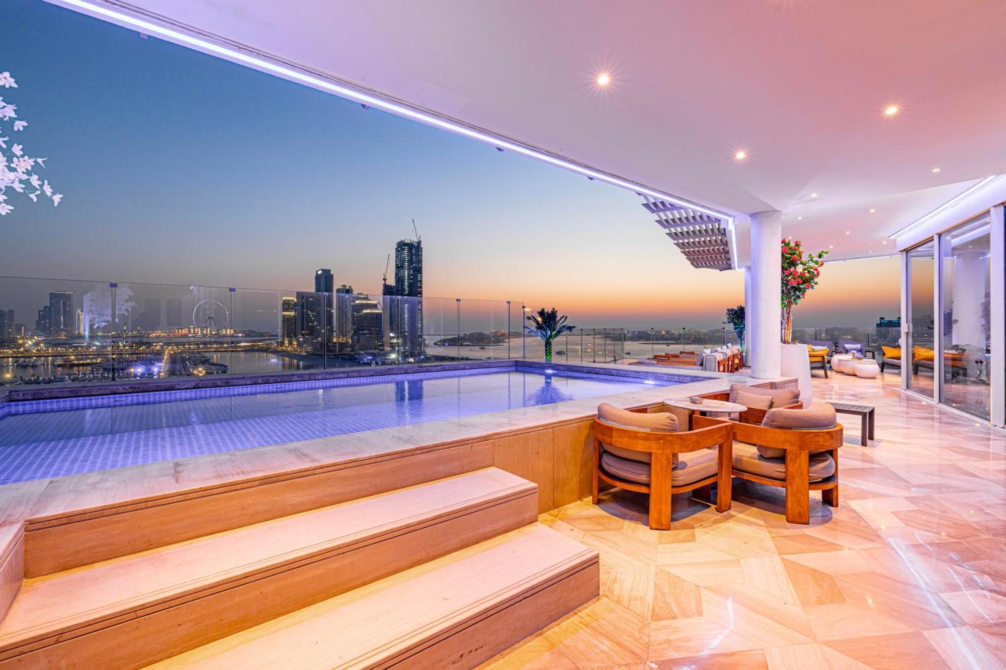 Five Palm And - Luxury Penthouse Full Sea Marina View & Private Pool Apartamento *