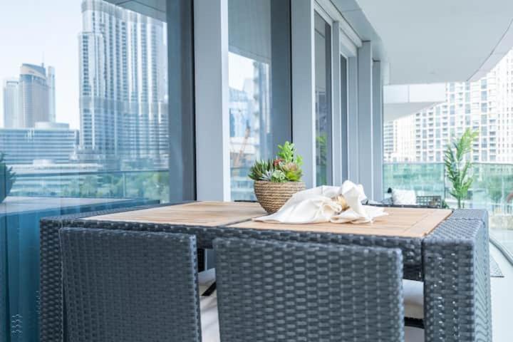 Apartment Vogue Downtown - Opera Grand - Burj Khalifa & Fountain Views