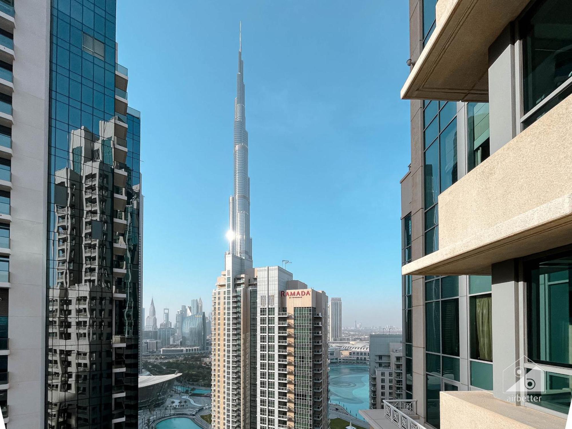 Daire New! Luxury 3bedroom With Spectacular Burj Views Downtown Dubai