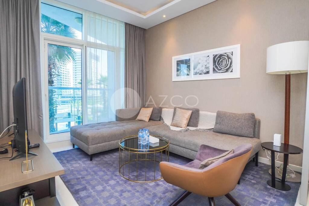Deluxe One Br In Damac Maison Prive Apartment *