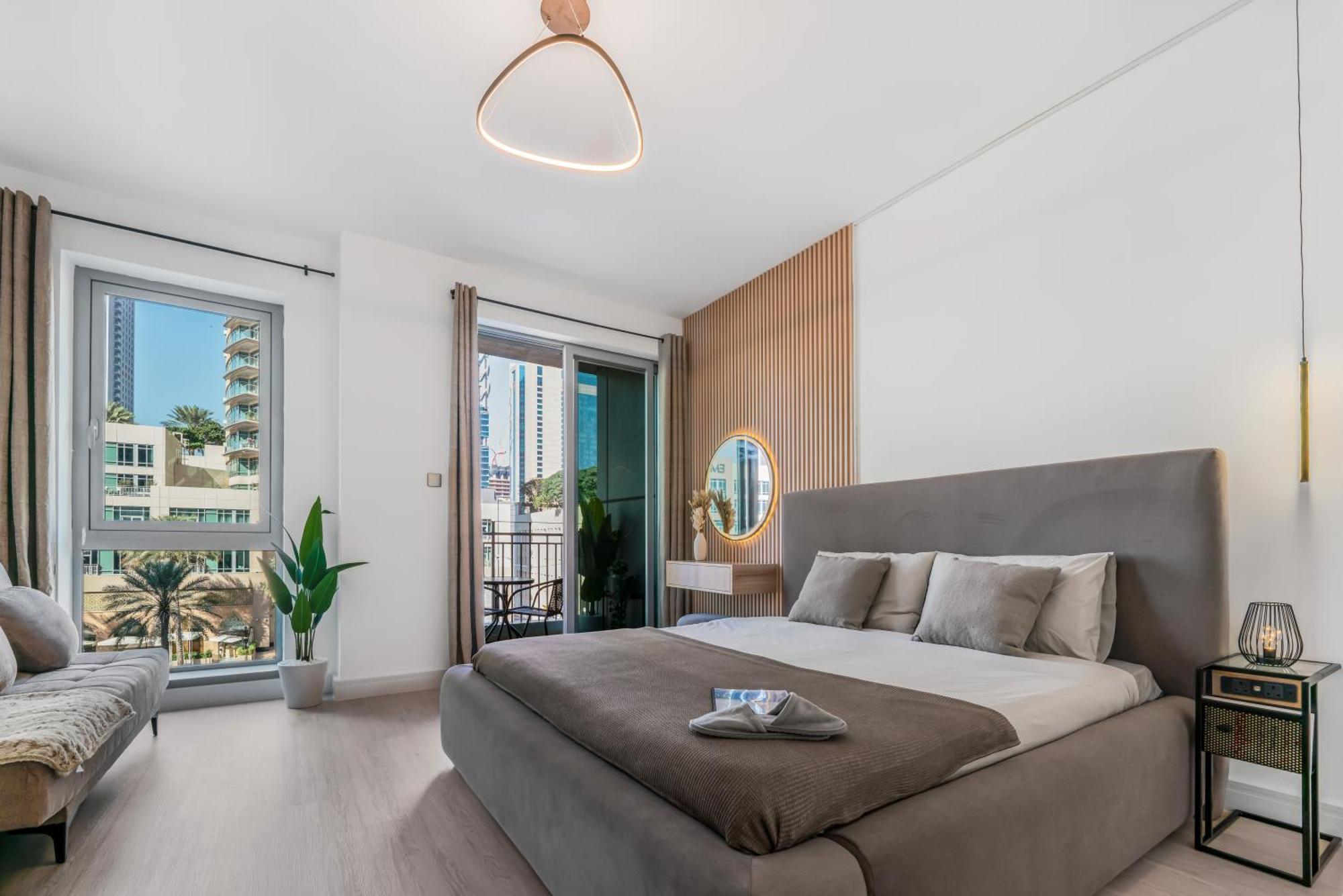 Luxueux Studio, Emplacement Apartment Dubai