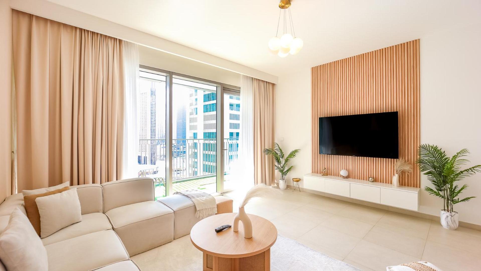 Burj Khalifa View With Grass Turf Balcony-downtown By Tanami Homes *