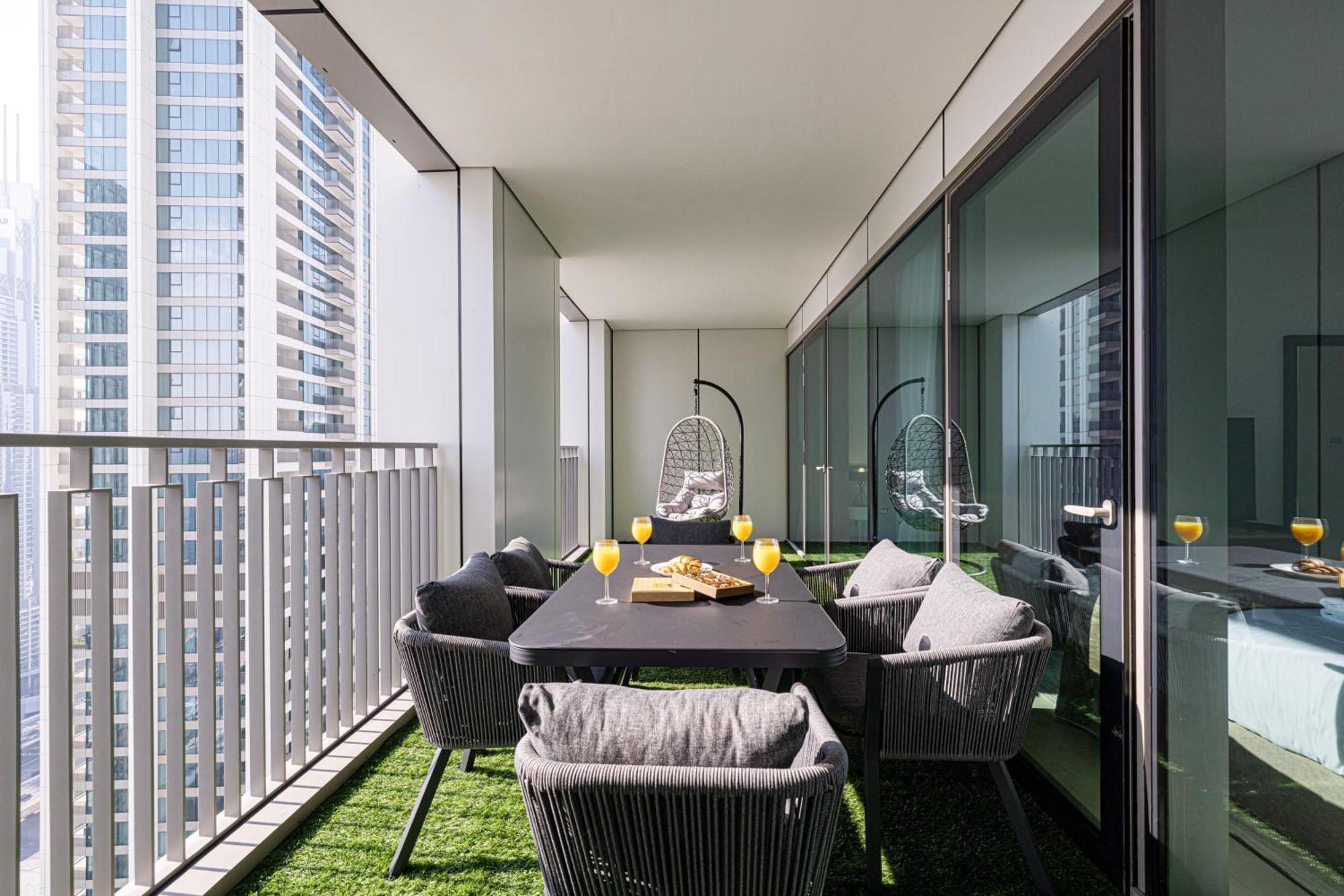 Daire Smartstay At Downtown Views - Burj Khalifa View - Brand New Luxury Dubai