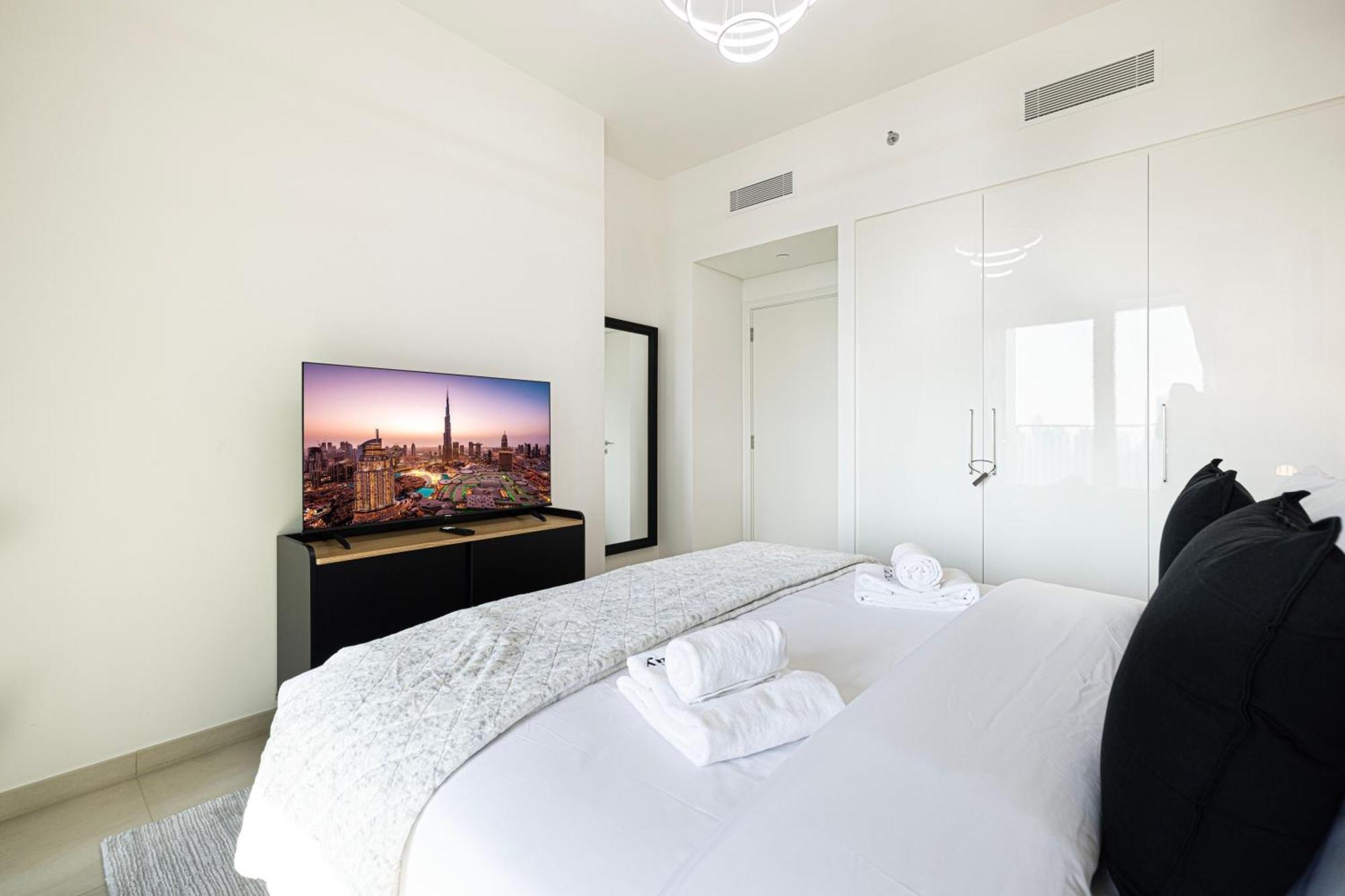Daire Smartstay At Downtown Views - Burj Khalifa View - Brand New Luxury *