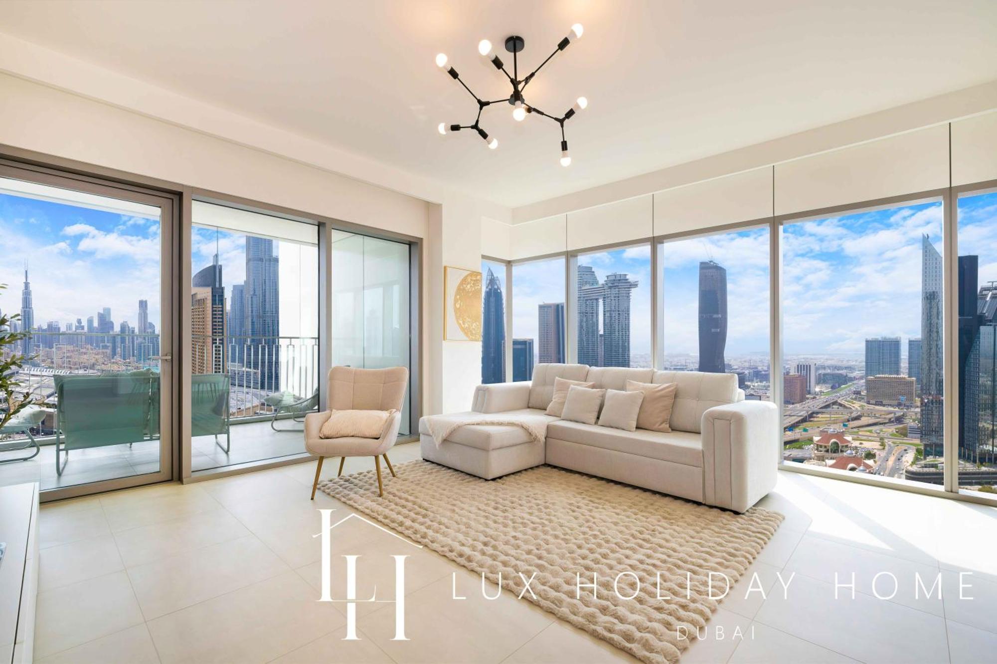 Apartment Lux The Burj Khalifa Downtown View Dubai