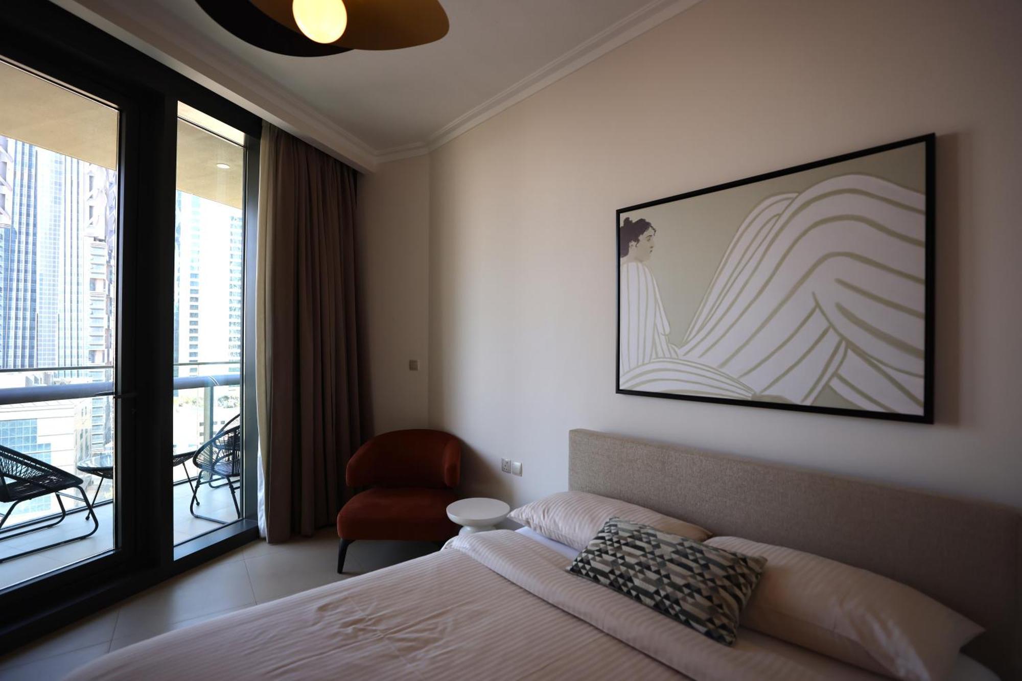 Daire Elegant 1br Oasis Burj Vista Steps To Burj Khalifa - 11ab08