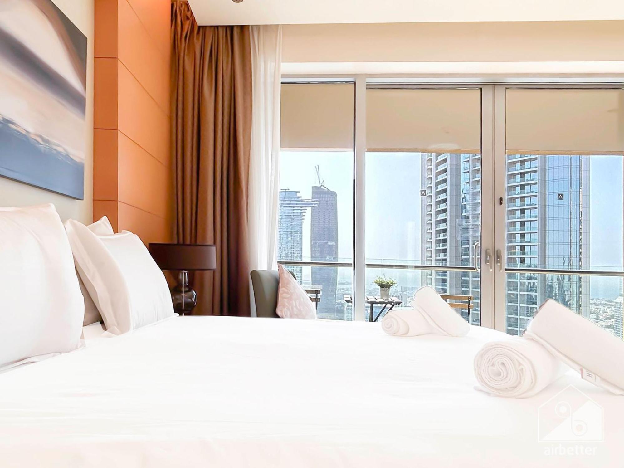 Address Mall Balcony Burj View Apartment Dubai