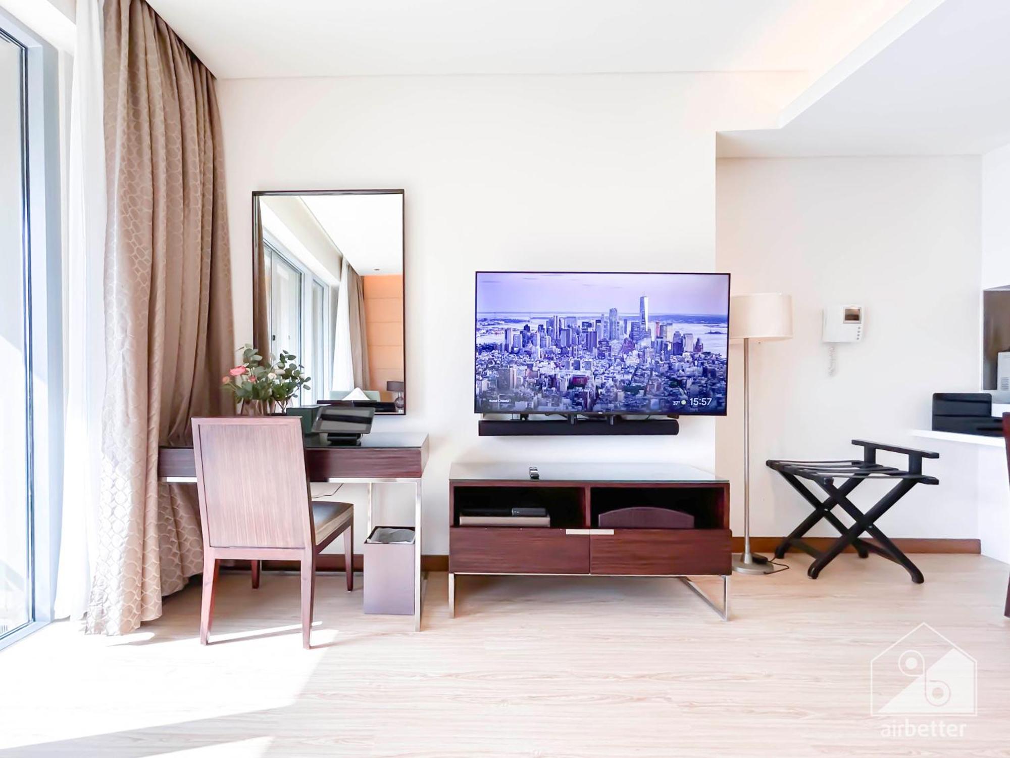 Address Mall Balcony Burj View Apartment