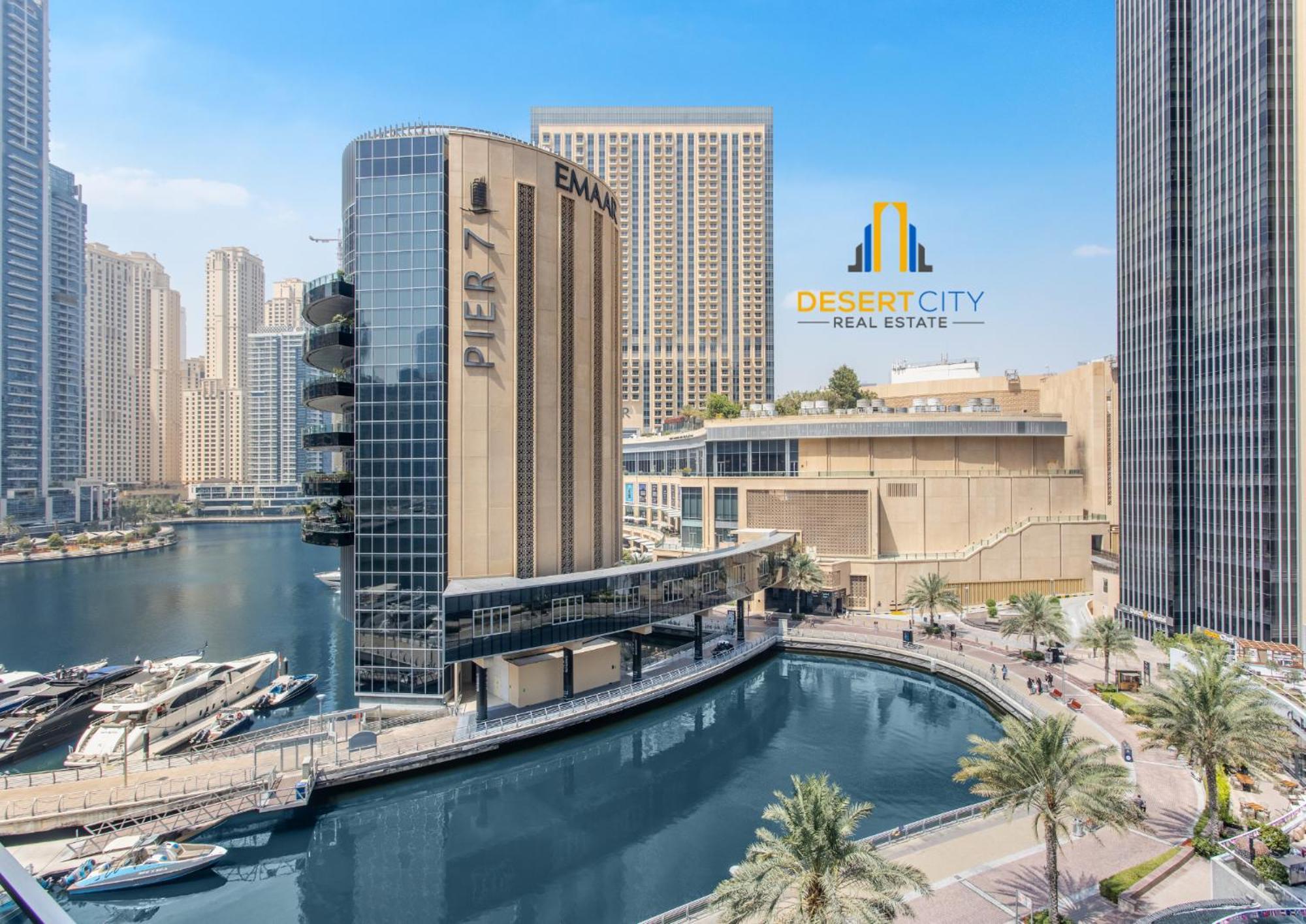 One Bed In Marina With Marina Views, Hosted By Desert Apartment *