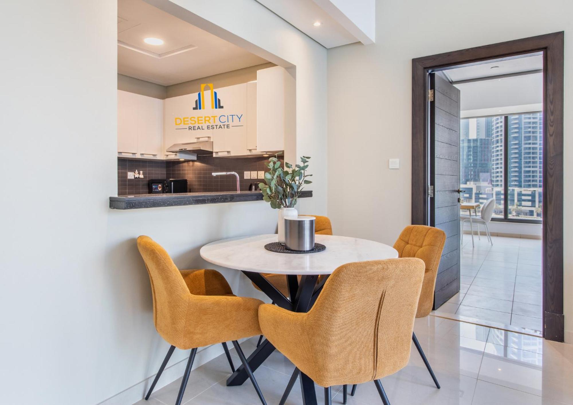 One Bed In Marina With Marina Views, Hosted By Desert Apartment