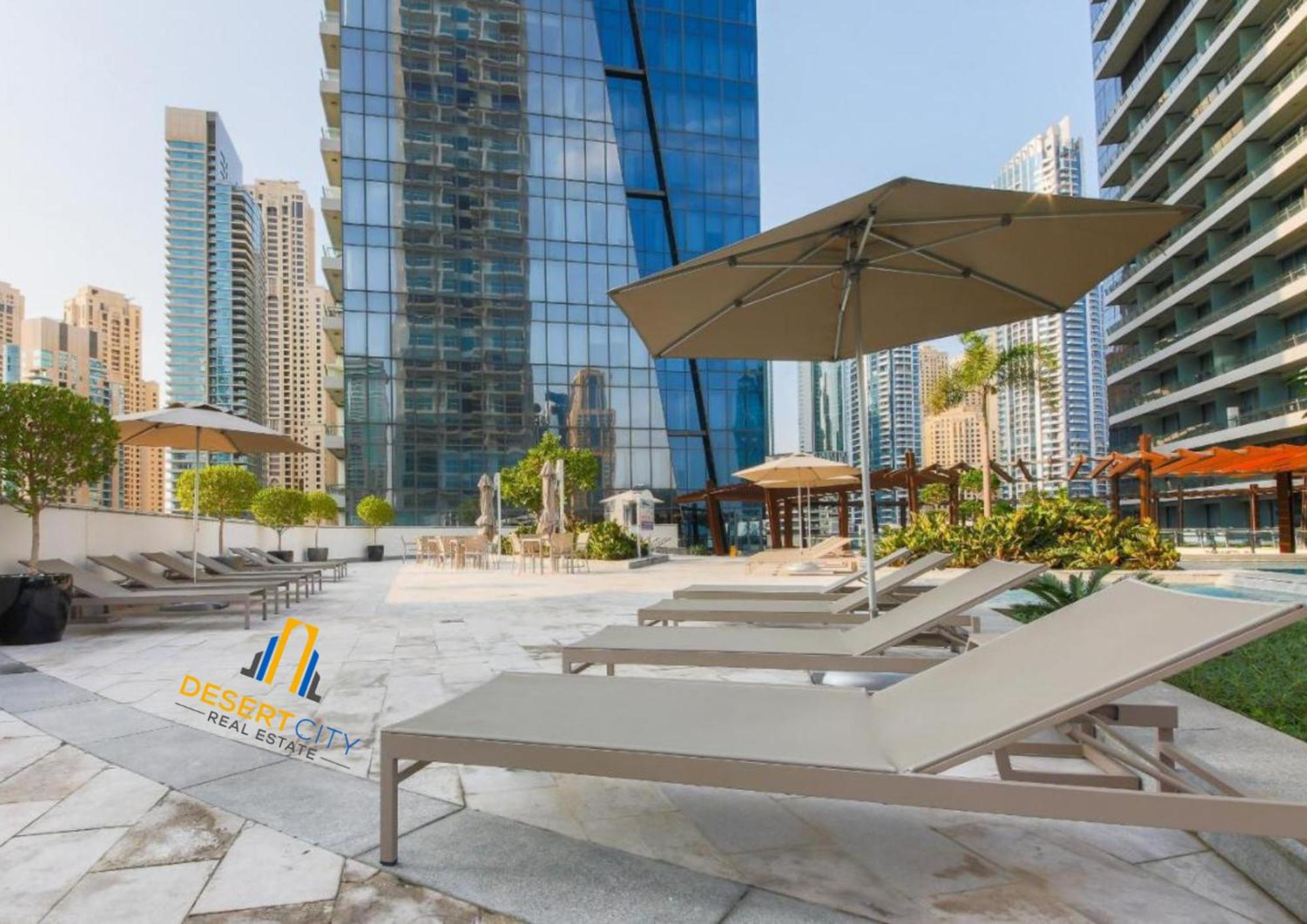 One Bed In Marina With Marina Views, Hosted By Desert Dubai
