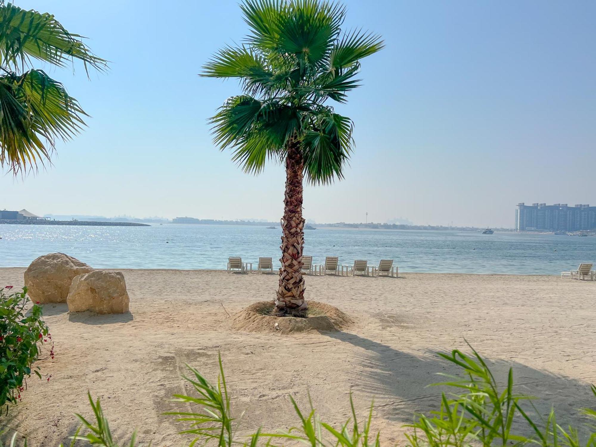 Beachfront Luxury - Stunning Views On The Palm & Marina - Private Beach Apartment