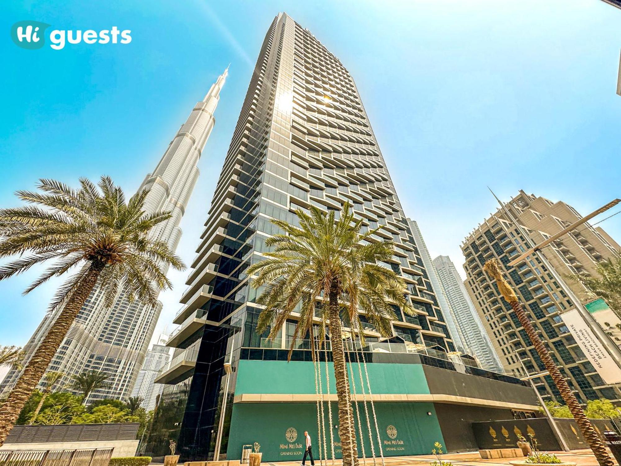 Higuests - Sky-high Experience Luxe Living On The 24th Floor Daire Dubai