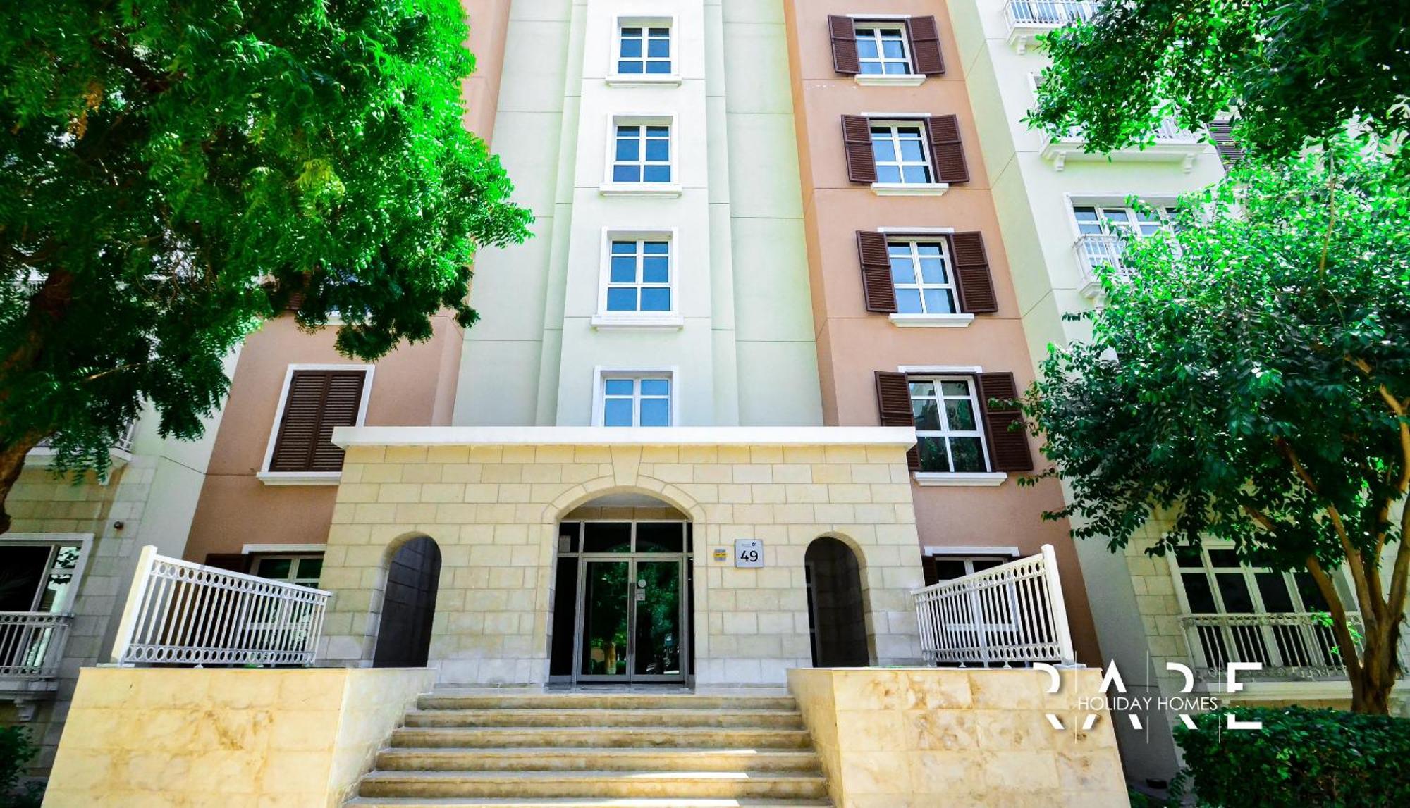 Apartment Rare Homes - Mediterranean Cluster - Near Ibn Battuta Mall - Discovery Garden - Building# Med 49 - R514
