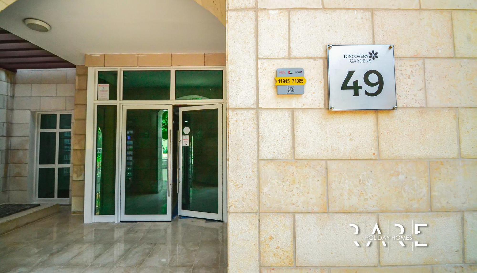Apartment Rare Homes - Mediterranean Cluster - Near Ibn Battuta Mall - Discovery Garden - Building# Med 49 - R514 Dubai