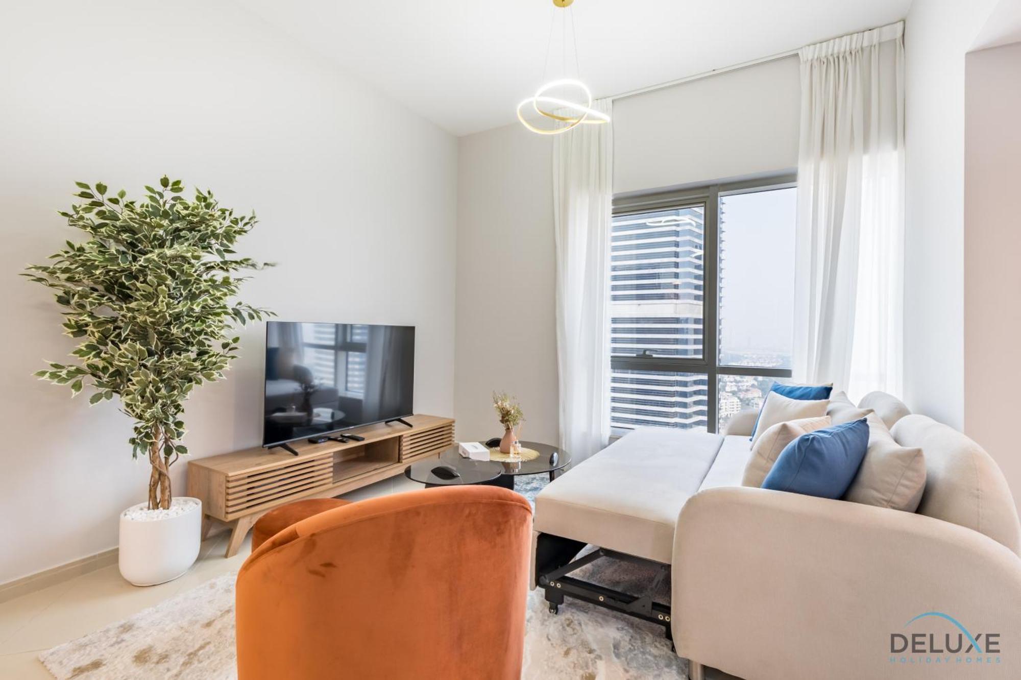 Daire Inviting 1br In Concorde Tower 1, Jlt By Deluxe Homes Dubai
