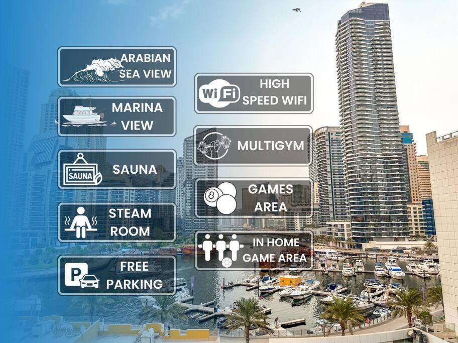 High Floor Spacious 3br Chic W Amazing Marina View Apartment