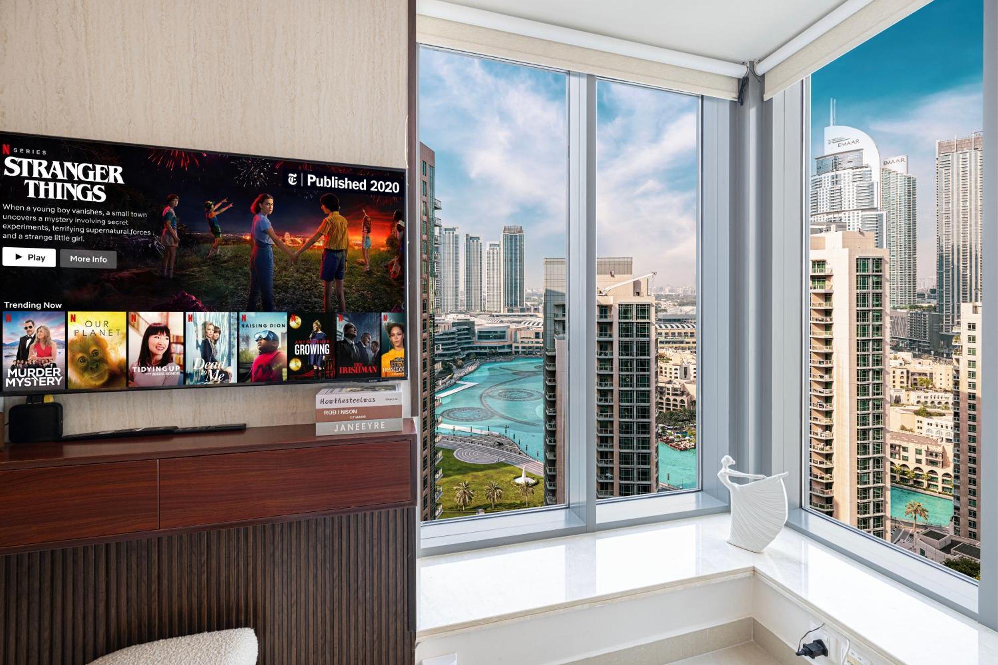 Luxury 2-br Overlooking Burj & Fountain Views Apartment