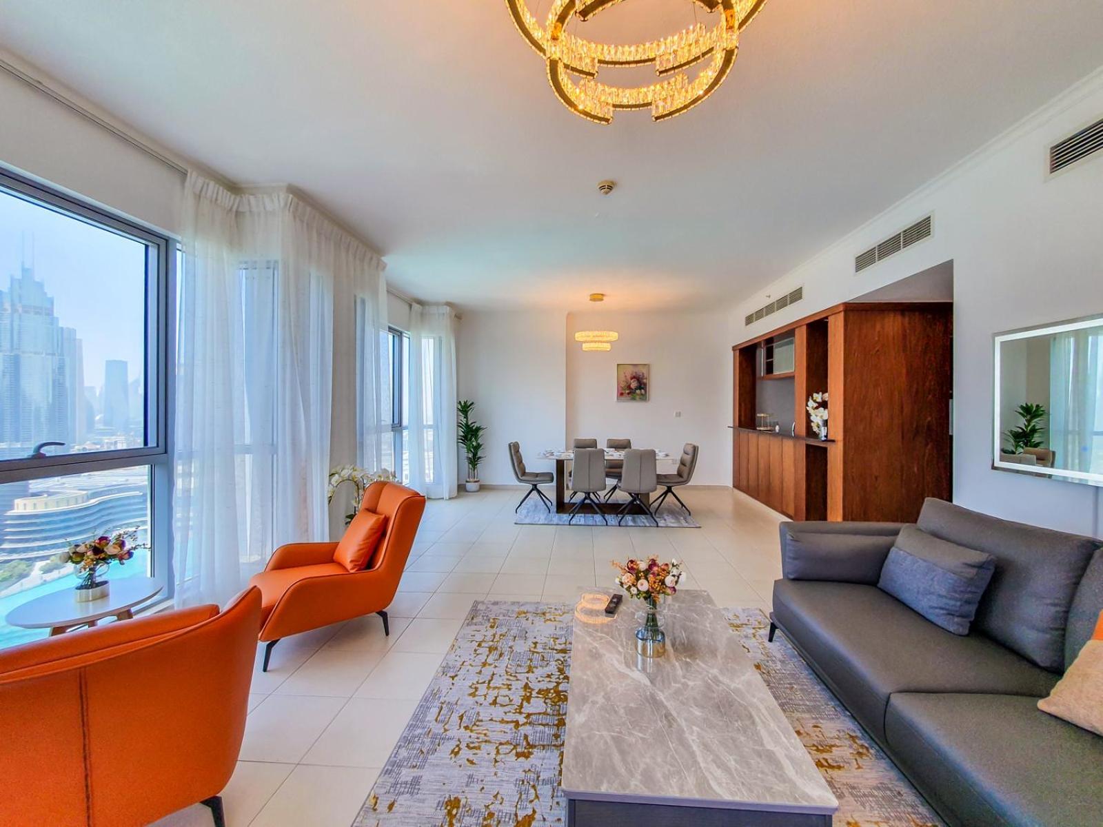 The 7 Downtown - Full Burj Khalifa And Fountain Views By Gardenia Apartment *