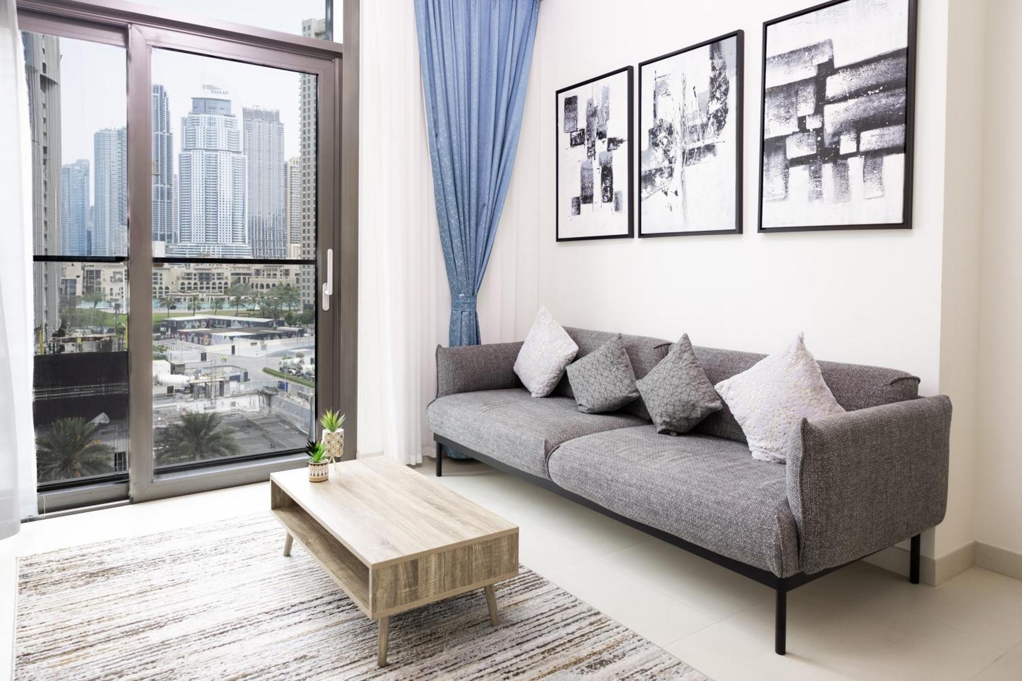 Elegant 1br Burj Crown With Burj Khalifa View Apartment *