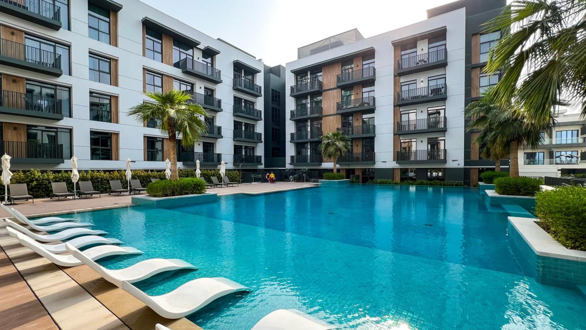 Sophisticated 1br With Pool View In Belgravia Square Jvc Apartment Dubai