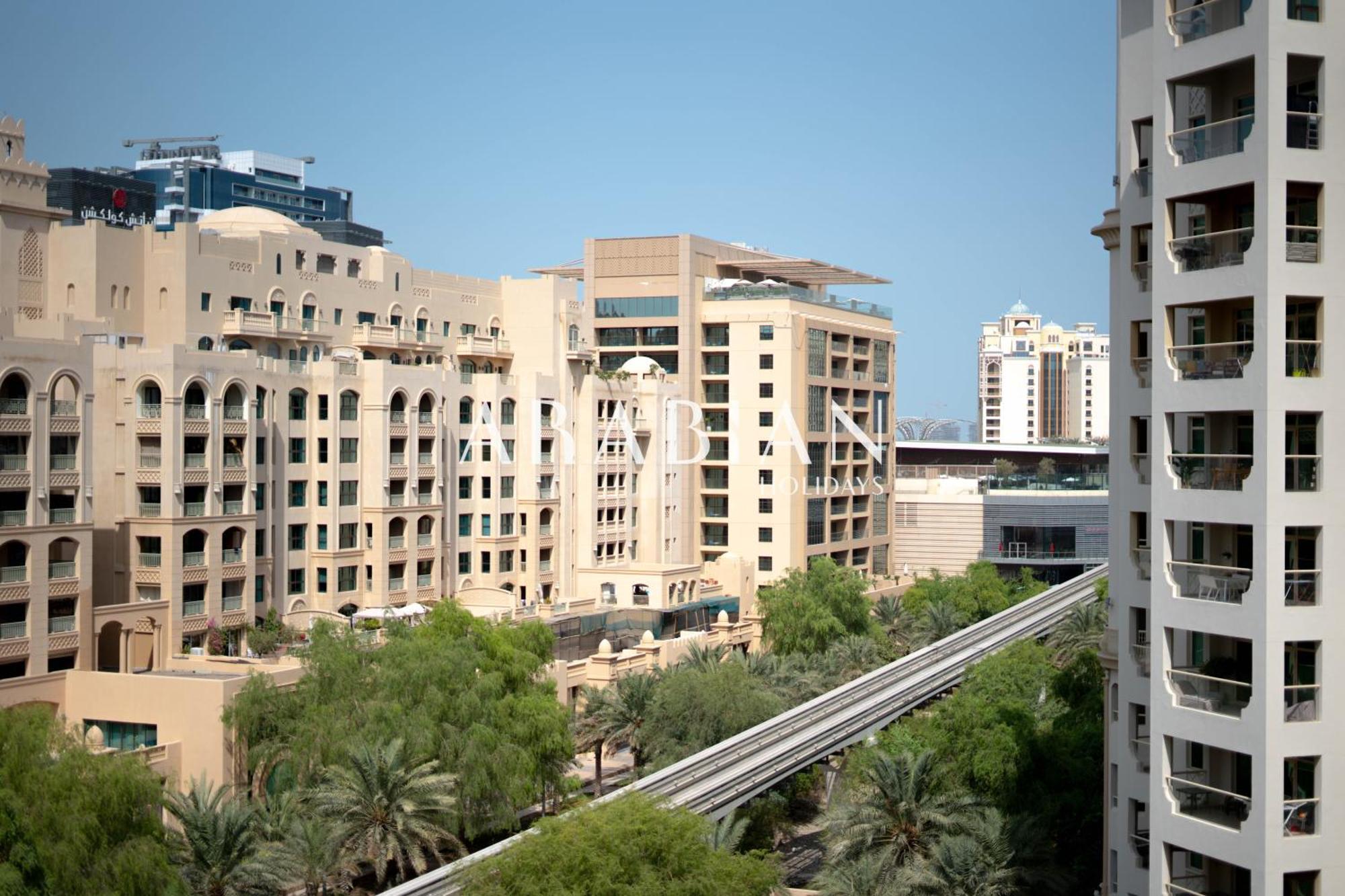 Apartment Beautiful 1br Palm Jumeirah With Park Views, Pool And Access Dubai