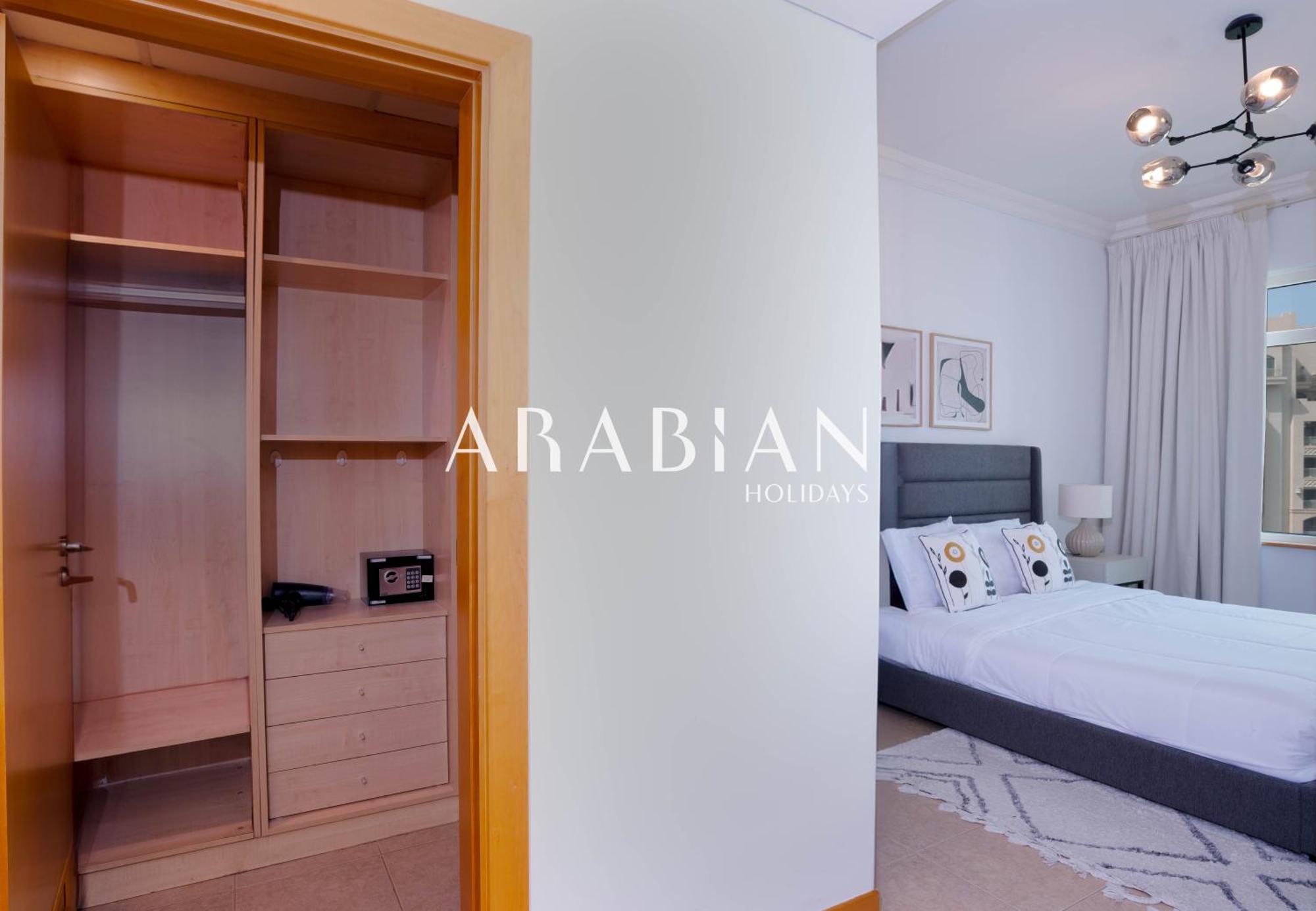 Beautiful 1br Palm Jumeirah With Park Views, Pool And Access Apartment *