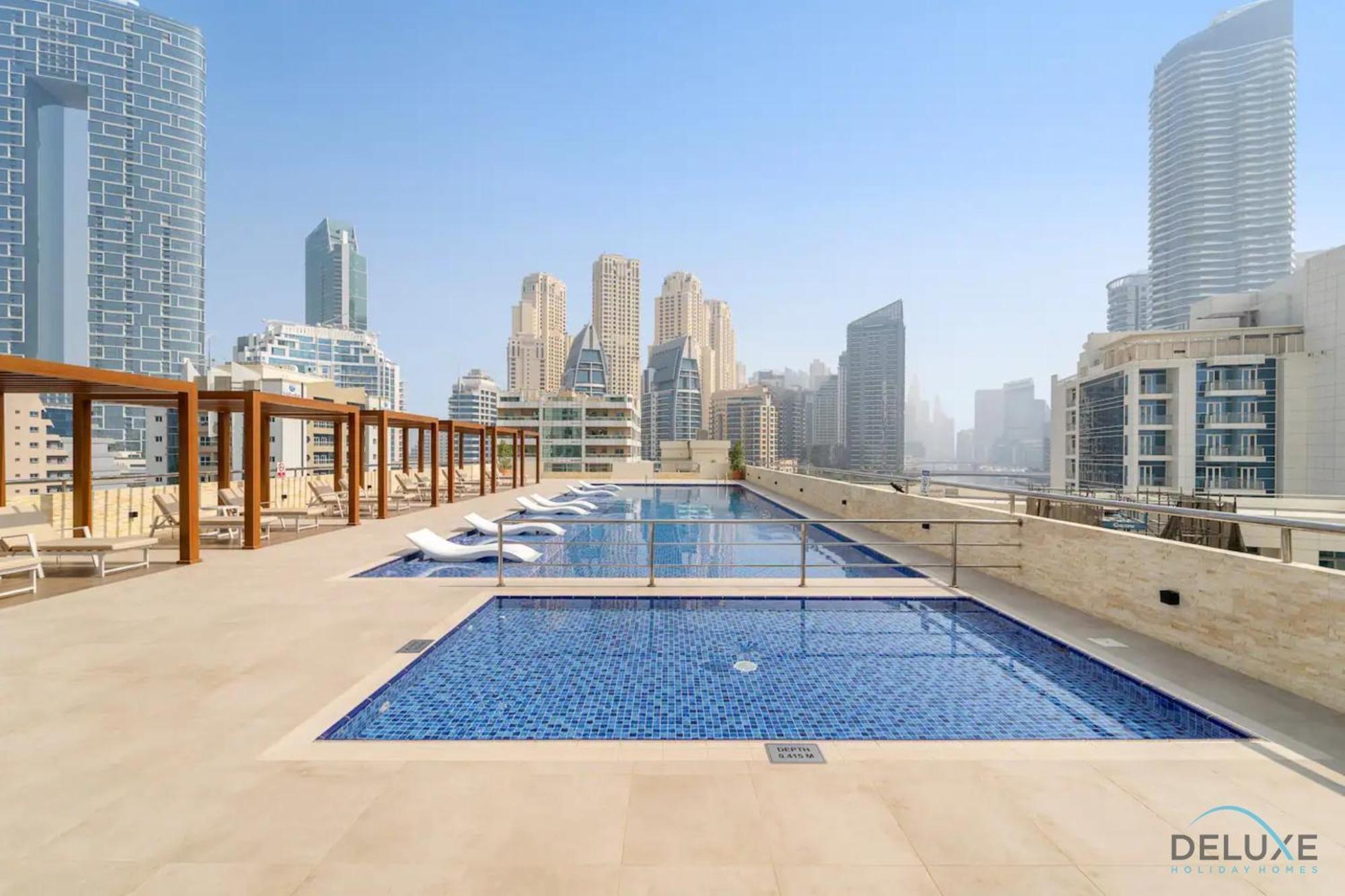 Daire Marina View 2br At Dec Towers 2, Marina By Deluxe Dubai