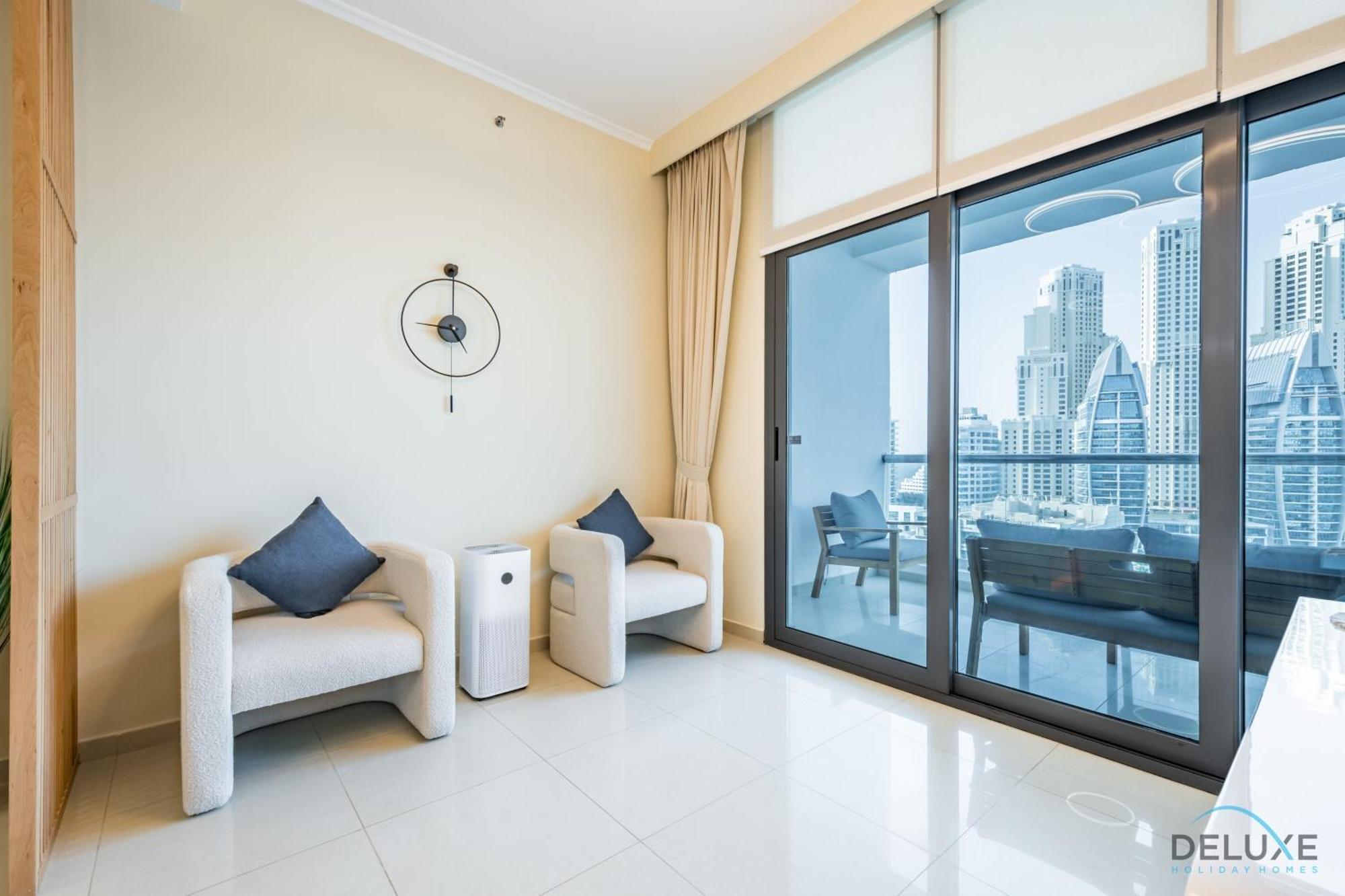 Daire Marina View 2br At Dec Towers 2, Marina By Deluxe *