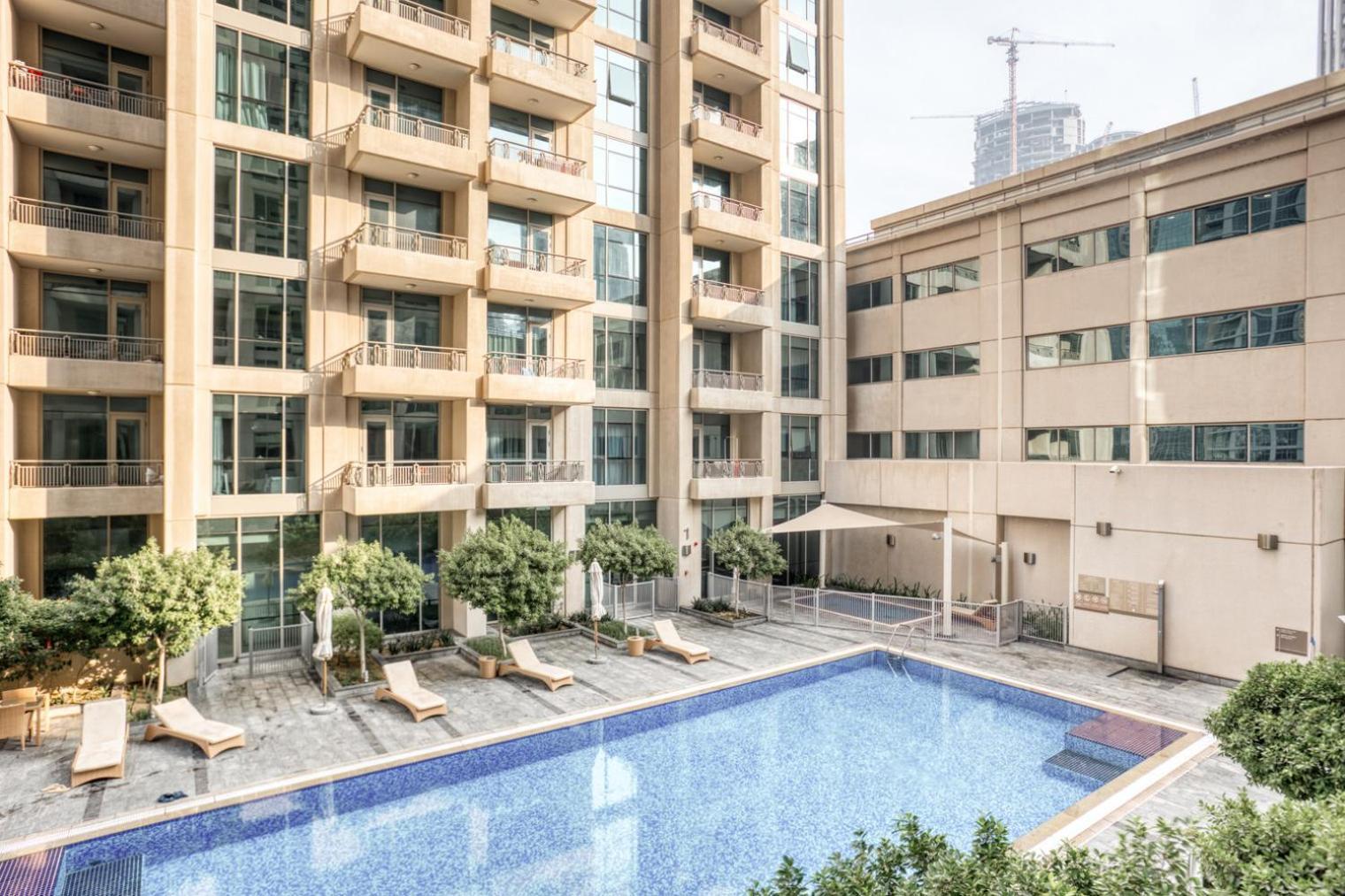Blueground Boulevard Central Pool Gym Dxb-1179 *