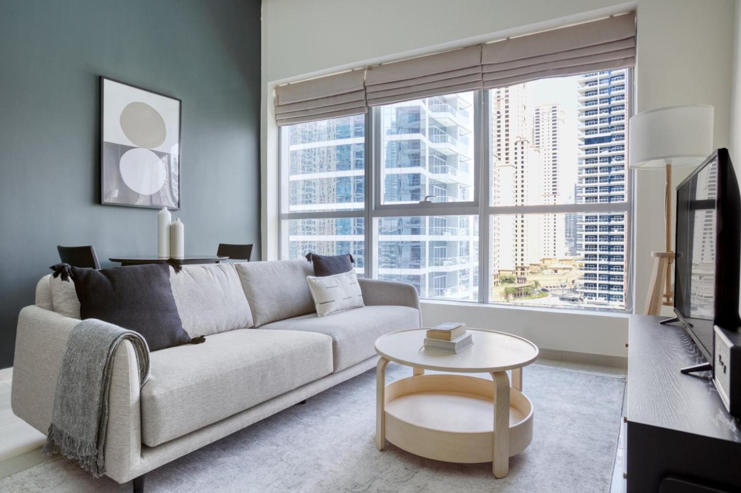 Apartment Blueground Bay Pool Gym Balcony Dxb-853