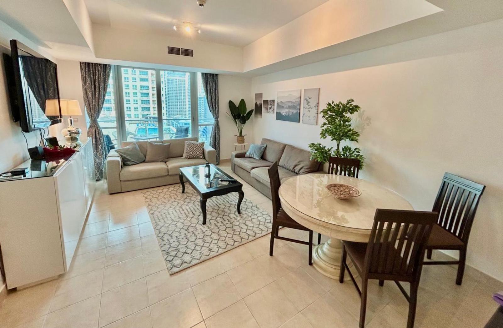 Marina View With Pool, Gym, Tennis Court, 5 Mins To