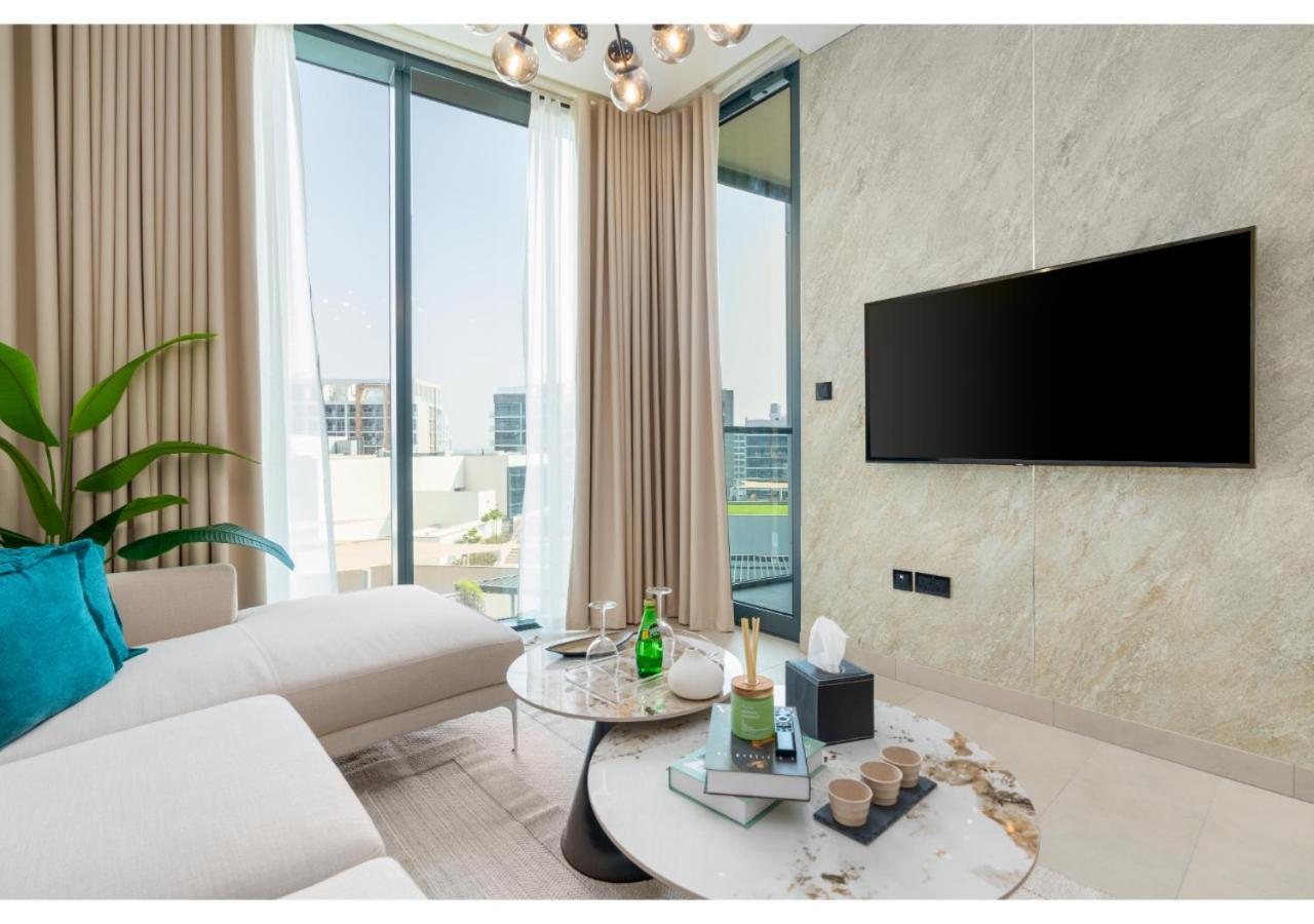 Apartment Charming 1br With Cozy Balcony At Sobha Waves By Vibel