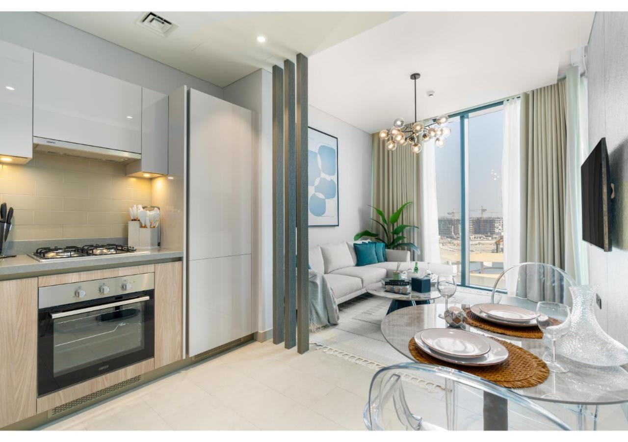 Apartment Charming 1br With Cozy Balcony At Sobha Waves By Vibel