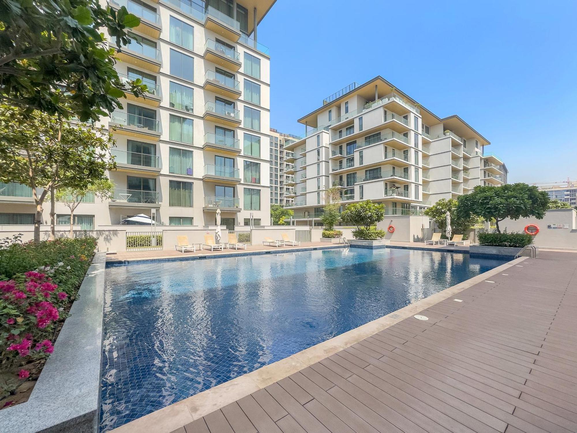 Chic 1br With Pool, Gym And Playground Apartment