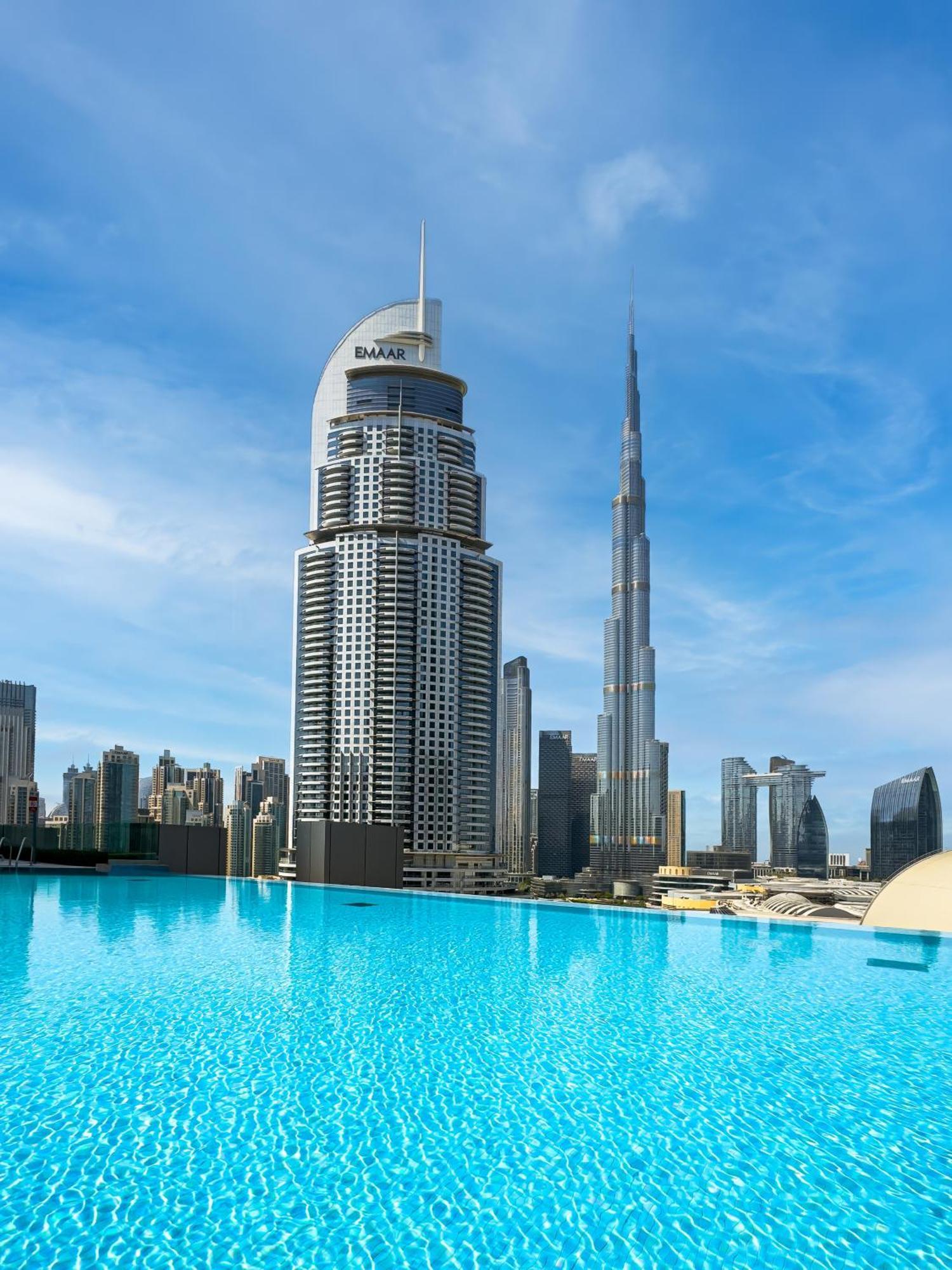 New! Ps5! Burj Khalifa View & Infinity Pool Daire *