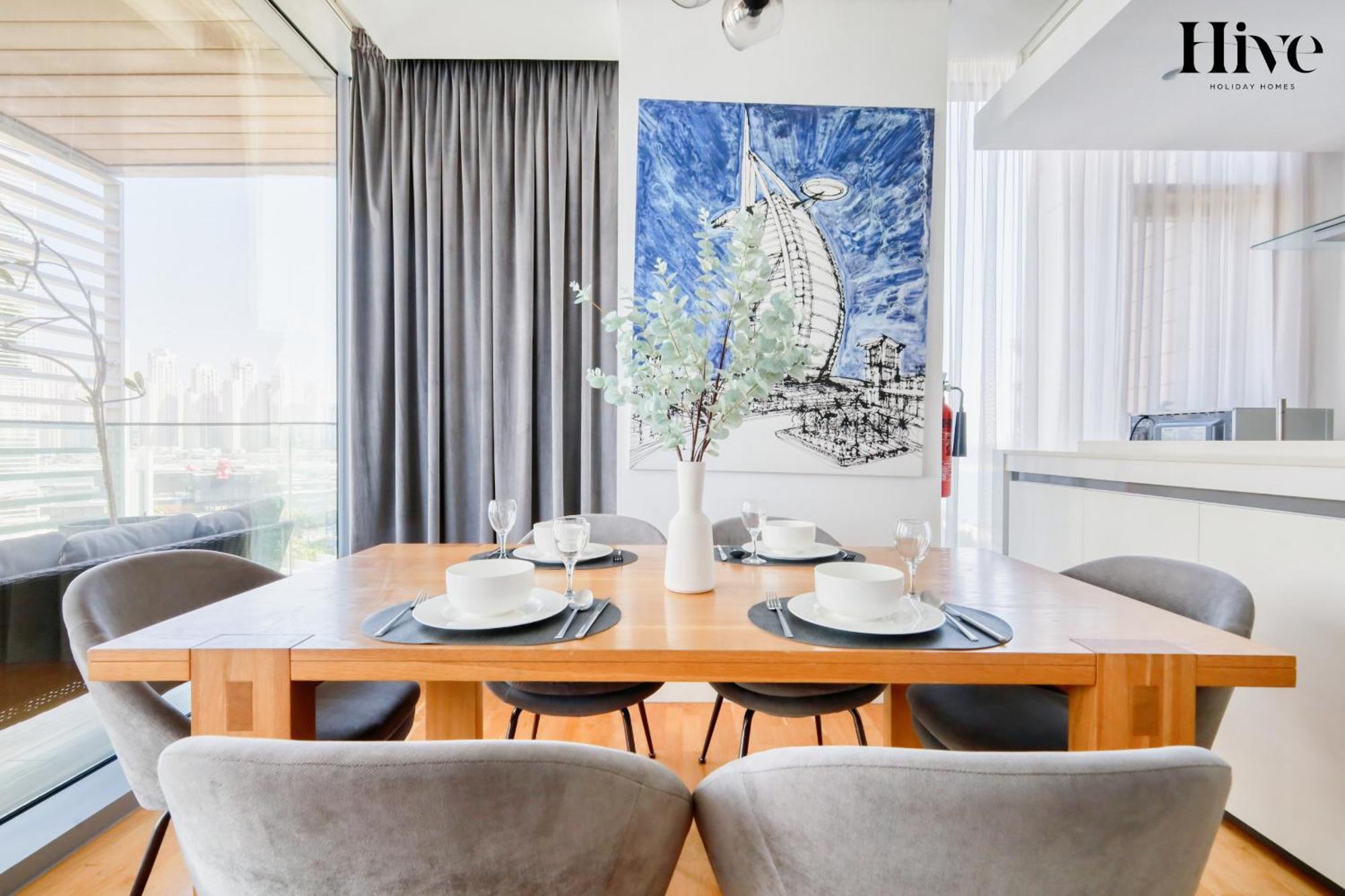 Beautiful 2 Bed In Bluewaters 10 Apartment