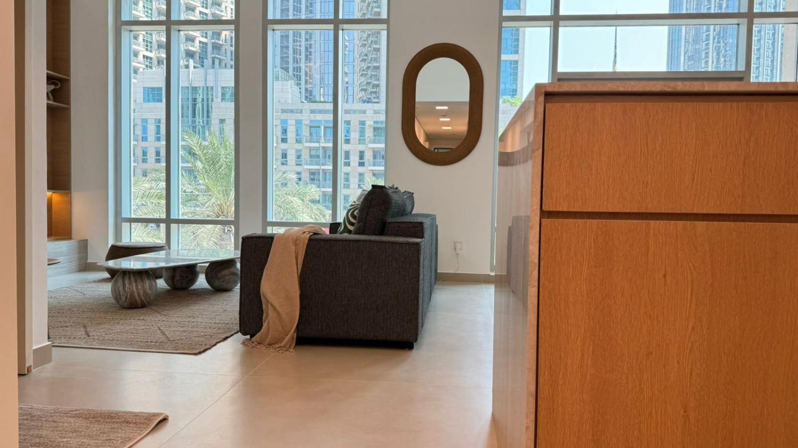 Dayf-lft 2 Bedroom In The Heart Of Downtown Walking Distance To Burj Khalifa Park Apartamento