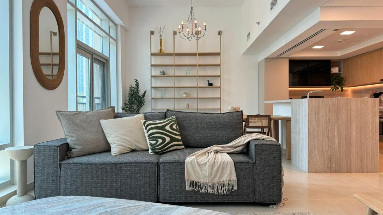 Dayf-lft 2 Bedroom In The Heart Of Downtown Walking Distance To Burj Khalifa Park Apartamento