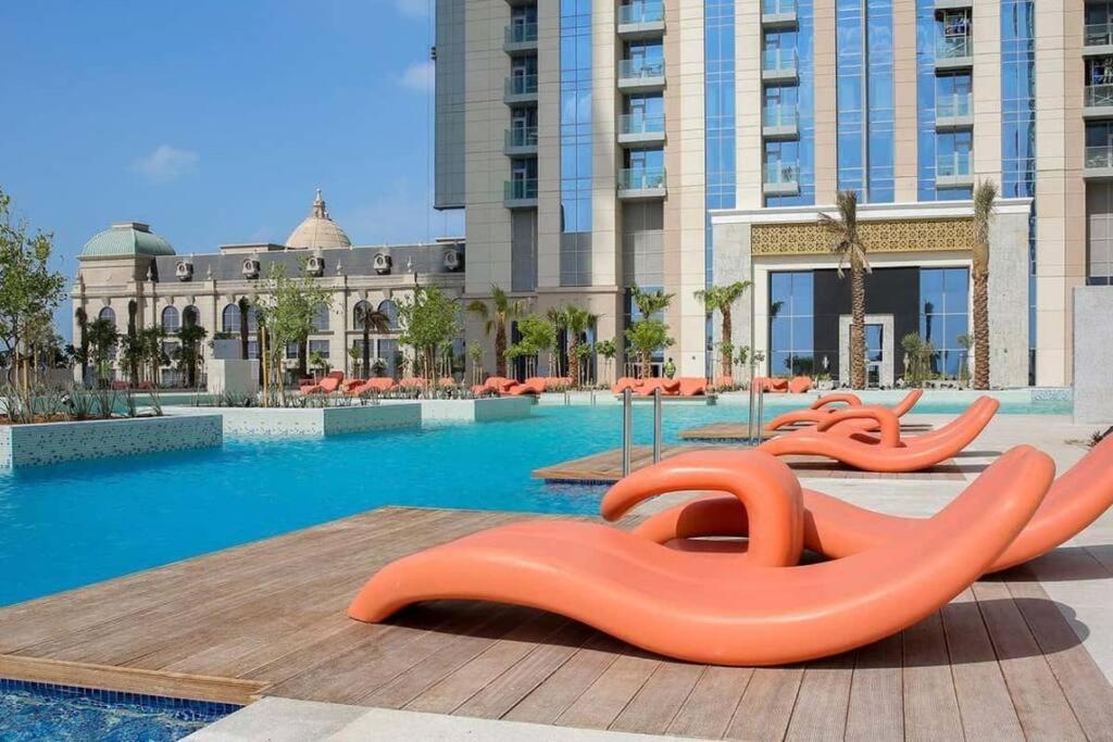 Burj Khalifa View In Business Bay Apartment *